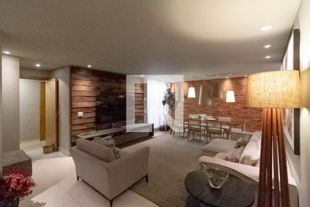 Sala de apartamento à venda com 3 quartos, 116m² em Liberdade, Belo Horizonte