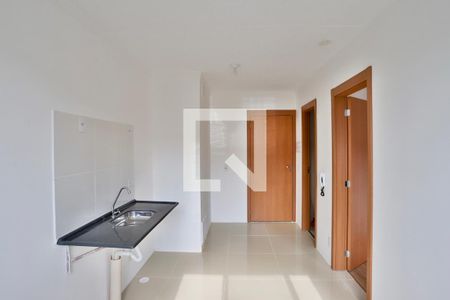 Sala/Cozinha de apartamento para alugar com 1 quarto, 24m² em Belenzinho, São Paulo