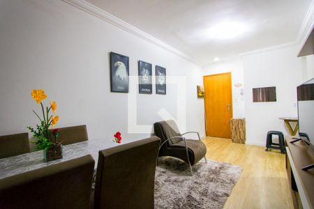 Sala de apartamento para alugar com 2 quartos, 43m² em Parque São Vicente, Mauá