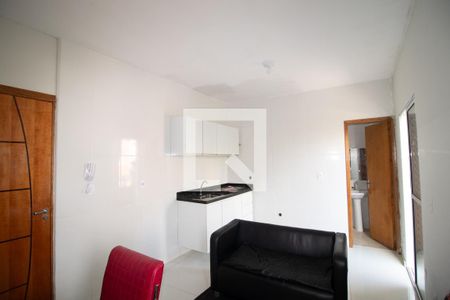 Quarto e Cozinha de kitnet/studio para alugar com 1 quarto, 32m² em Vila Gustavo, São Paulo