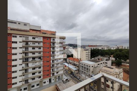 Vista da Sala de apartamento para alugar com 2 quartos, 58m² em Tijuca, Rio de Janeiro
