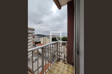 Varanda da Sala de apartamento para alugar com 2 quartos, 58m² em Tijuca, Rio de Janeiro