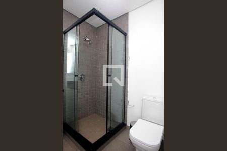 Banheiro de kitnet/studio para alugar com 1 quarto, 26m² em Centro Histórico, Porto Alegre