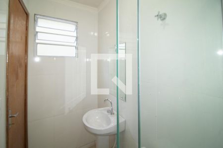 Banheiro de kitnet/studio para alugar com 1 quarto, 31m² em Vila Gustavo, São Paulo