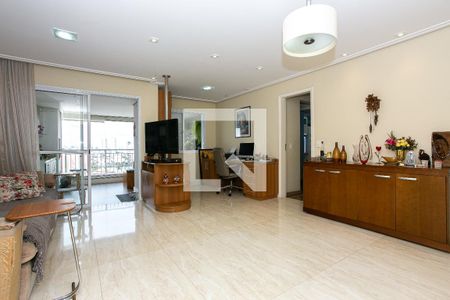 Sala de apartamento à venda com 3 quartos, 110m² em Chácara Califórnia, São Paulo