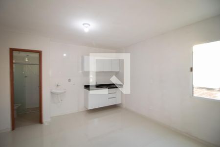 Quarto e Cozinha  de kitnet/studio para alugar com 1 quarto, 32m² em Vila Gustavo, São Paulo