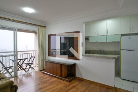 Sala de apartamento para alugar com 2 quartos, 54m² em Paraíso, São Paulo