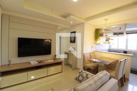 Sala de apartamento para alugar com 2 quartos, 60m² em Pampulha, Uberlândia