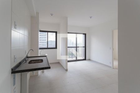 Sala/Cozinha de apartamento à venda com 2 quartos, 42m² em Vila Olímpia, São Paulo