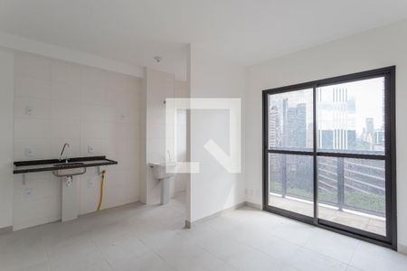 Sala/Cozinha de apartamento à venda com 2 quartos, 42m² em Vila Olímpia, São Paulo