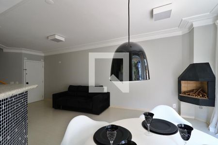 Sala de apartamento para alugar com 1 quarto, 82m² em Jardim, Santo André