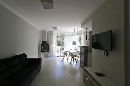 Sala de apartamento para alugar com 1 quarto, 82m² em Jardim, Santo André