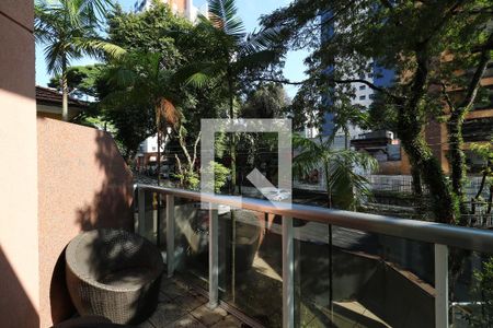 Sacada da Sala de apartamento para alugar com 1 quarto, 82m² em Jardim, Santo André