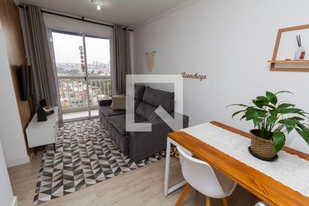 Sala e Sala de Jantar de apartamento à venda com 2 quartos, 55m² em Vila Paranaguá, São Paulo