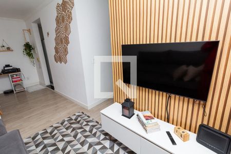 Sala e Sala de Jantar de apartamento à venda com 2 quartos, 55m² em Vila Paranaguá, São Paulo