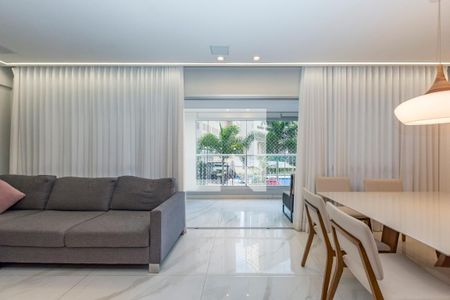 Sala de apartamento à venda com 4 quartos, 142m² em Vale do Sereno, Nova Lima