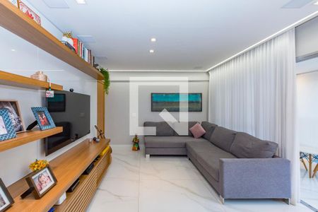 Sala de apartamento para alugar com 4 quartos, 142m² em Vale do Sereno, Nova Lima