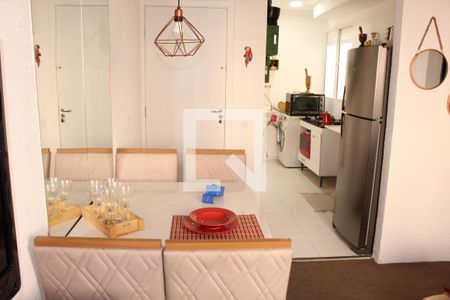 Sala de Jantar de apartamento para alugar com 1 quarto, 37m² em Jardim Petropolis, Cotia