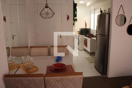 Sala de Jantar de apartamento para alugar com 1 quarto, 37m² em Jardim Petropolis, Cotia