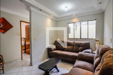 Sala de apartamento à venda com 2 quartos, 70m² em Vila Metalúrgica, Santo André