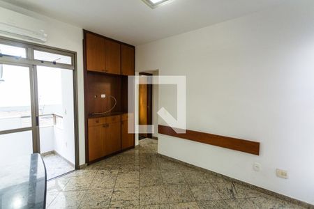 Sala de apartamento à venda com 1 quarto, 43m² em Santo Antônio, Belo Horizonte