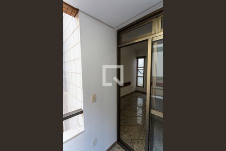 Varanda da Sala de apartamento à venda com 1 quarto, 43m² em Santo Antônio, Belo Horizonte