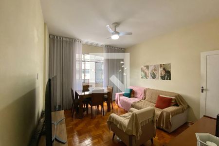 Sala de apartamento à venda com 1 quarto, 48m² em Flamengo, Rio de Janeiro