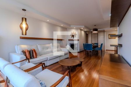 Sala de apartamento para alugar com 4 quartos, 153m² em Paraíso do Morumbi, São Paulo