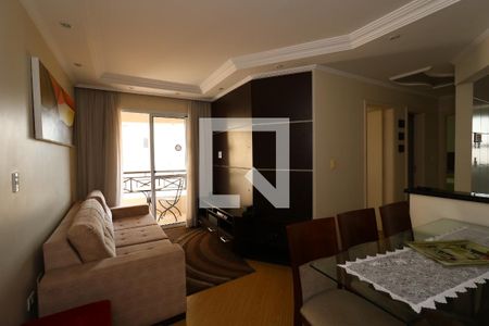 Sala de apartamento para alugar com 2 quartos, 53m² em Vila Leopoldina, Santo André