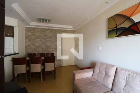 Sala de apartamento para alugar com 2 quartos, 53m² em Vila Leopoldina, Santo André