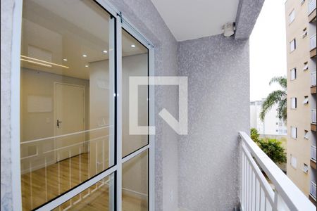 Varanda da Sala de apartamento para alugar com 1 quarto, 36m² em Jardim do Triunfo, Guarulhos