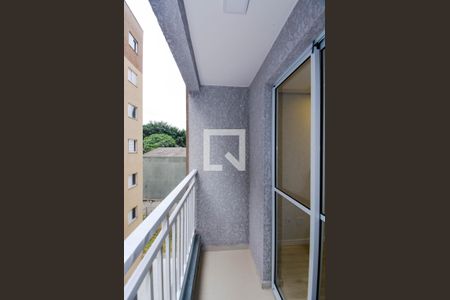 Varanda da Sala de apartamento para alugar com 1 quarto, 36m² em Jardim do Triunfo, Guarulhos