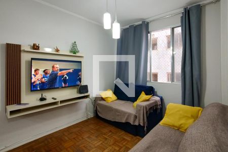 Sala de apartamento para alugar com 2 quartos, 80m² em Aviação, Praia Grande