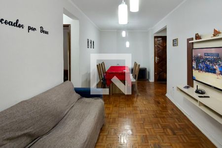 Sala de apartamento para alugar com 2 quartos, 80m² em Aviação, Praia Grande