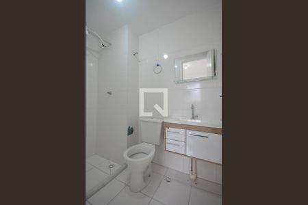 Banheiro Suíte de apartamento para alugar com 1 quarto, 24m² em Vila Nova das Belezas, São Paulo