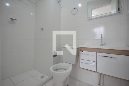 Banheiro Suíte de apartamento para alugar com 1 quarto, 24m² em Vila Nova das Belezas, São Paulo