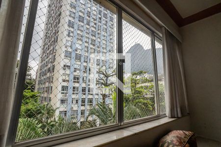 Sala vista da janela de apartamento à venda com 3 quartos, 116m² em Botafogo, Rio de Janeiro