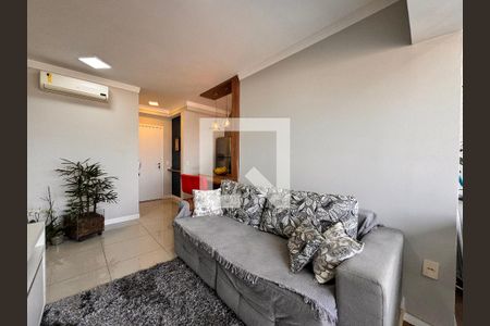 Sala de apartamento à venda com 2 quartos, 62m² em Vila Apiai, Santo André