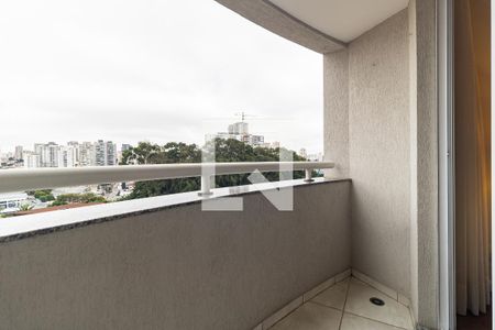 Varanda da Sala de apartamento à venda com 2 quartos, 70m² em Vila Moinho Velho, São Paulo