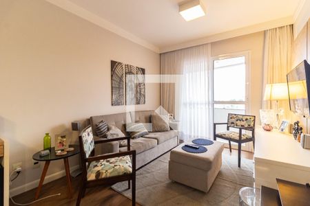 Sala de apartamento à venda com 2 quartos, 70m² em Vila Moinho Velho, São Paulo