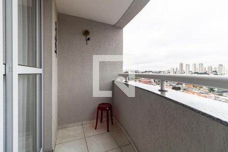 Varanda da Sala de apartamento à venda com 2 quartos, 70m² em Vila Moinho Velho, São Paulo