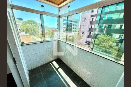 Varanda da Sala de apartamento para alugar com 4 quartos, 150m² em Pampulha, Belo Horizonte