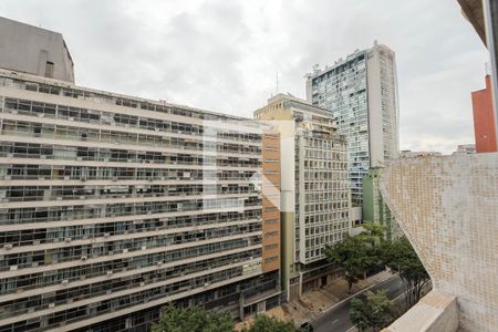 Vista de kitnet/studio à venda com 1 quarto, 27m² em Consolação, São Paulo