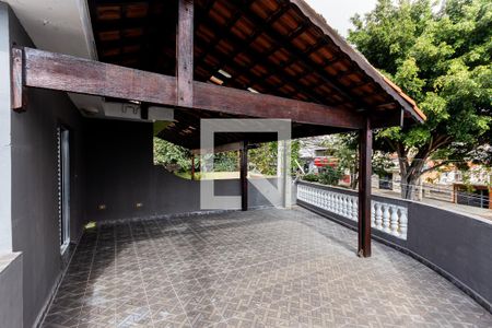 Varanda do Quarto 1 de casa à venda com 3 quartos, 198m² em Jardim Utinga, Santo André