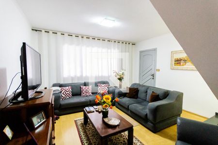 Sala de casa à venda com 3 quartos, 198m² em Jardim Utinga, Santo André