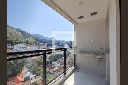 Varanda da Sala de apartamento à venda com 2 quartos, 119m² em Tijuca, Rio de Janeiro