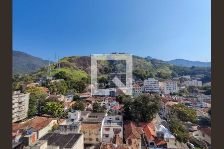 Vista da Sala de apartamento à venda com 2 quartos, 119m² em Tijuca, Rio de Janeiro