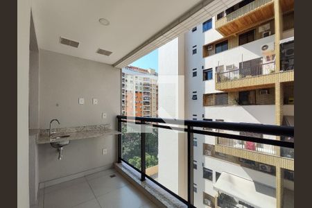 Varanda da Sala de apartamento à venda com 2 quartos, 63m² em Tijuca, Rio de Janeiro