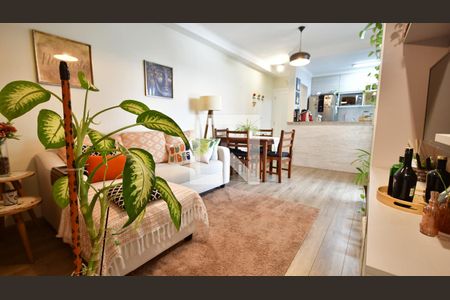 Sala de apartamento para alugar com 2 quartos, 67m² em Mansões Santo Antônio, Campinas