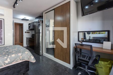 Sala/Quarto de apartamento para alugar com 1 quarto, 25m² em Auxiliadora, Porto Alegre